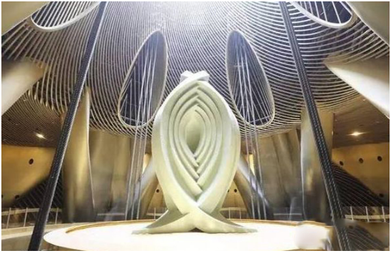 “慧眼”造型讓人耳目一新，阻尼器上部藝術(shù)裝置高達(dá)30m